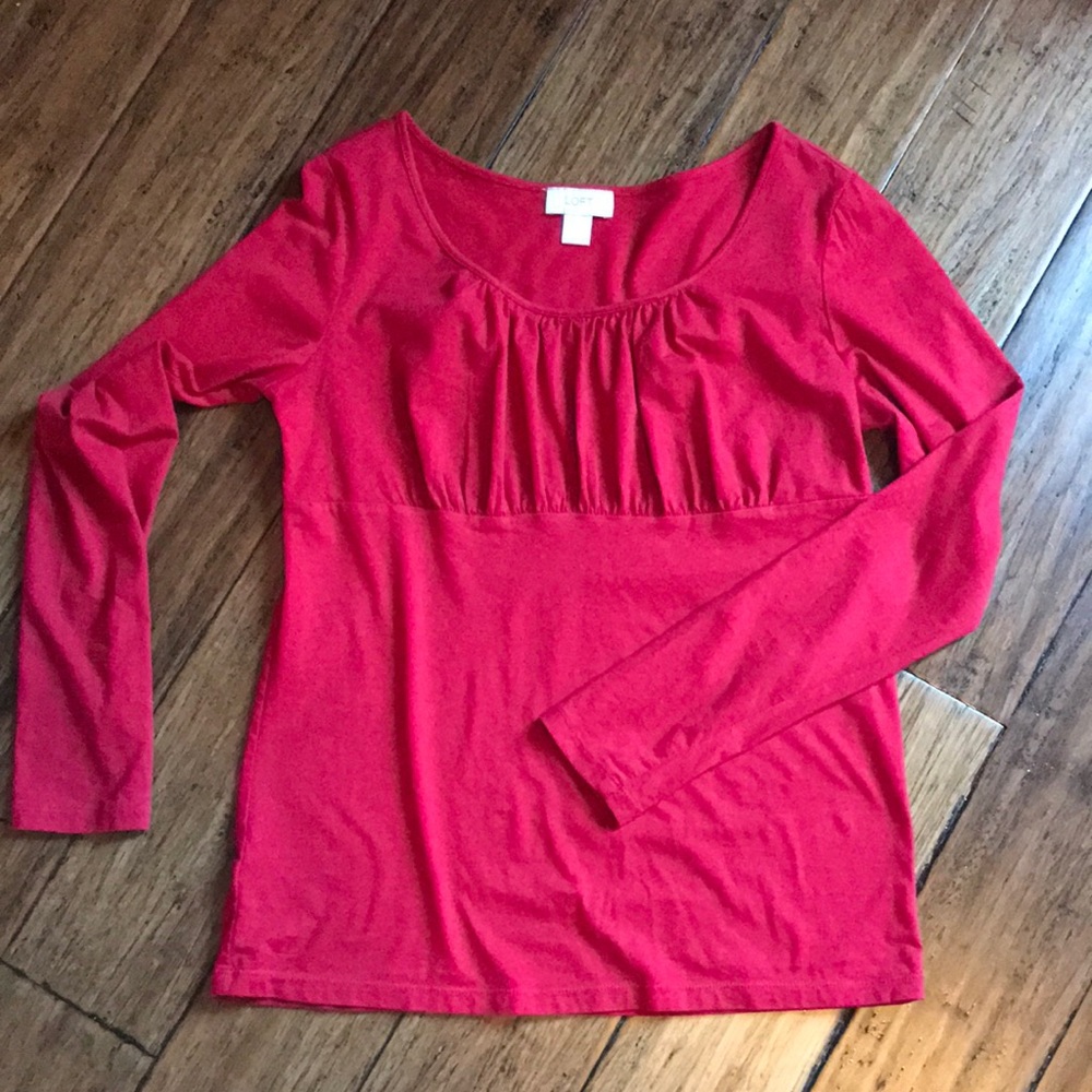 Knit pullover top